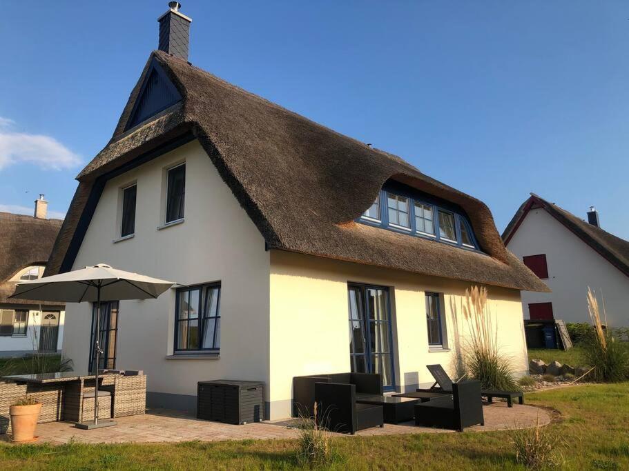 Stilvolles Reetdachhaus Coastline An Der Ostsee Groß Schwansee المظهر الخارجي الصورة