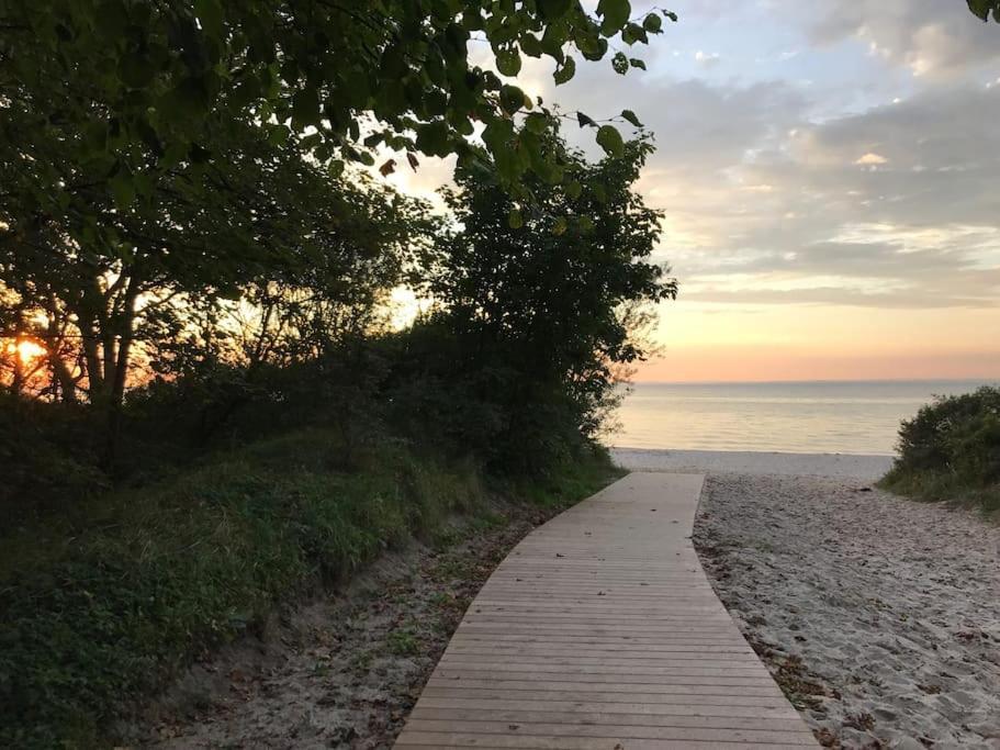 Stilvolles Reetdachhaus Coastline An Der Ostsee Groß Schwansee المظهر الخارجي الصورة